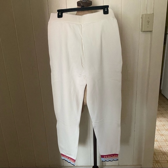 OPENING CEREMONY sz S Scallop Logo Sweatpants - Picture 3 of 7
